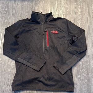 The North Face Men's Gray Quarter Zip